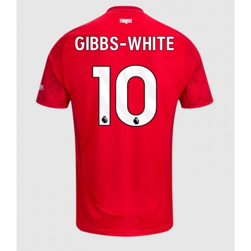 Nottingham Forest Morgan Gibbs-White #10 Domaci Dres 2024-25 Kratak Rukav